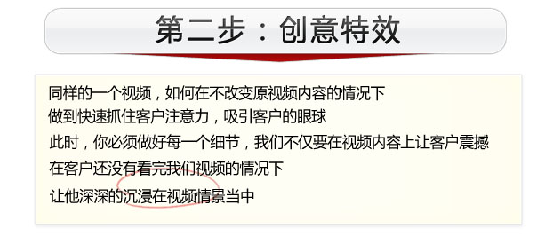 视频剪辑秘笈第二步创意特效