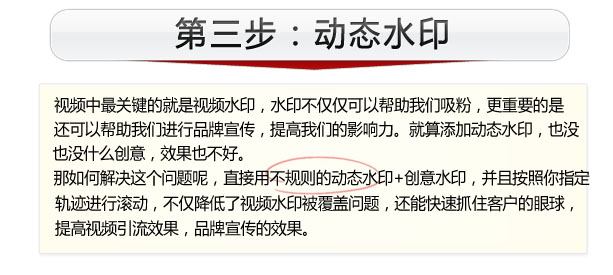 视频剪辑秘笈添加动态水印